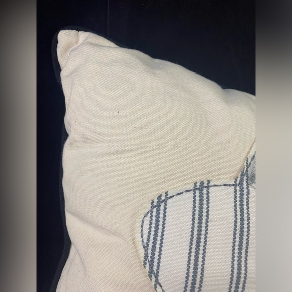 Tabitha Webb Bunny Rabbit Square Throw Pillow Spring Decor Gingham Check A1 - Picture 5 of 7